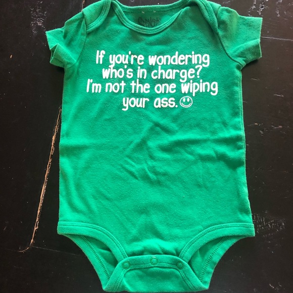 Spenser’s Onsie fits up to 12mo. St Paddy’s? ;) - Picture 2 of 2